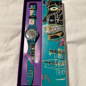 Swatch X Basquiat Watch
